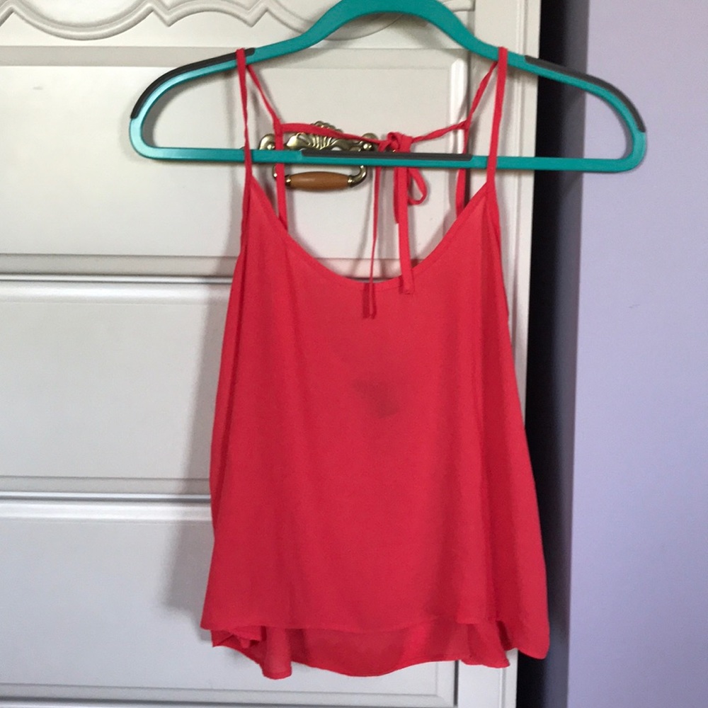 Cute pink tank top